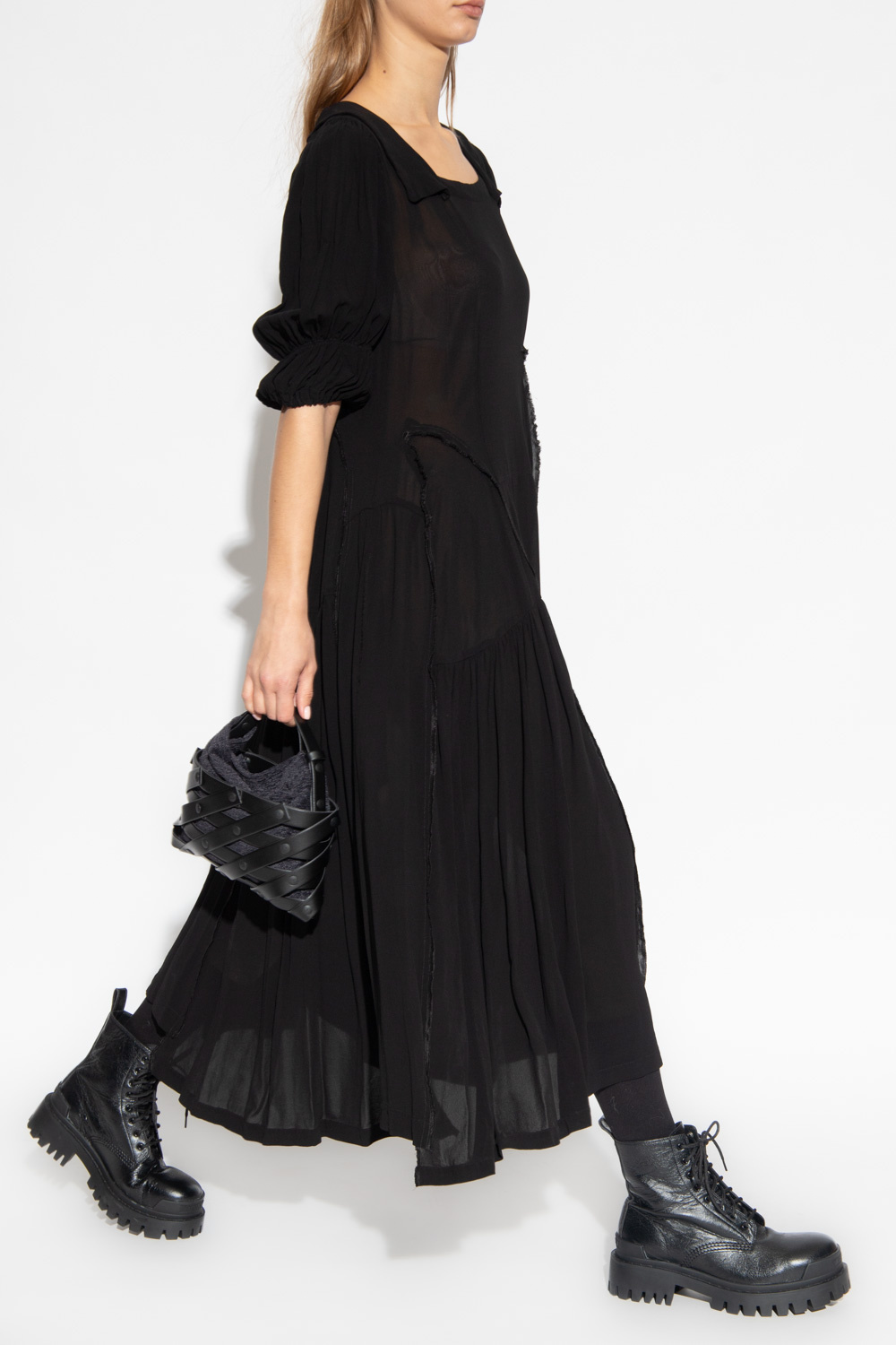 ワンピース COMME des GARCONS Black frill dress COMME des GARCONS Black frill dress（Comme Des Garçons Black